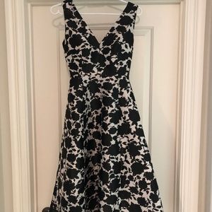 Kate Spade black and ivory dress